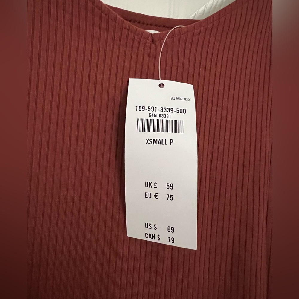 Abercrombie & Fitch Ribbed Knit Midi Dress - Picture 3 of 8